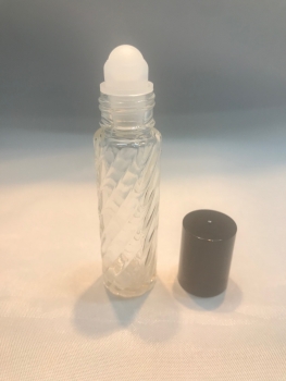 Roll-On, 1/3 Ounce Swirl Glass
