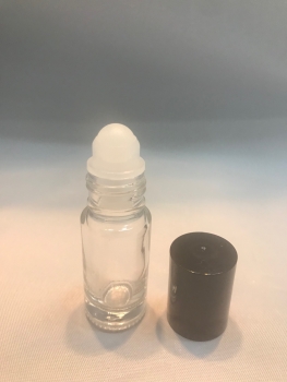 Smooth 1 Dram, Short Glass Bottle Roll-On