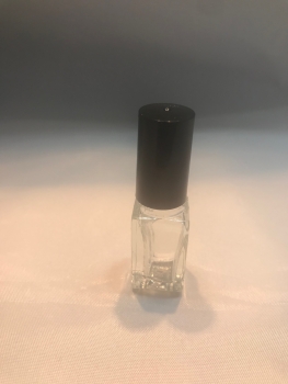 Square, 1 Dram Glass Bottle 